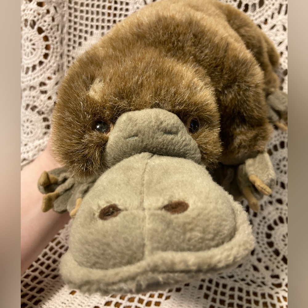 Realistic Platypus Stuffed Animal Plush Toy